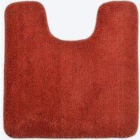 Allure Bath Fashions Luxury Microfibre Pedestal Mat Non-Slip in Terracotta