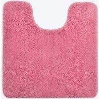 Allure Bath Fashions Luxury Microfibre Pedestal Mat Non-Slip in Rose