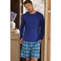 British Boxers Men's 'Inverness' Tartan Brushed Cotton Sleep Shorts | Size: 2XL