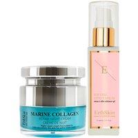 Erth Skin London Women's Overnight Skin Rejuvenation & Collagen Boost Anti-Aging Duo in White