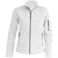 Kariban Women's Soft Shell Jacket in White | Size: Small