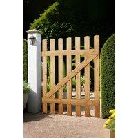 Garden Wood Fence Gate with Latch