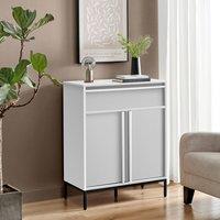 FurnitureboxUK Svit Small Storage Sideboard in Off-White