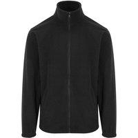 PRO RTX Men's Pro Fleece Jacket in Black | Size: Large