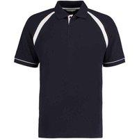 Kustom Kit Men's Oak Hill Piqu Polo Shirt in Navy | Size: Large