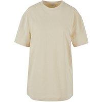 Build Your Brand Women's Boyfriend Oversized T-Shirt in Light Sand | Size: 3XL