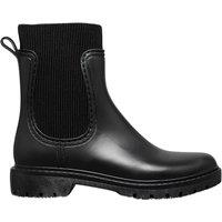 IVACHY Women's Ankle Sock Wellies- Waterproof - Fashion Boots in Black | Size: 4