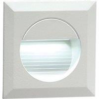 Netlighting IP54 Recessed Square IndoorOutdoor LED GuideStairWall Light White LED 230V