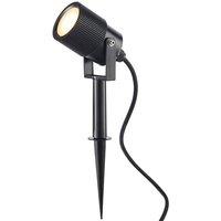 Netlighting Triton Outdoor Floor Spike Frosted & Black IP65