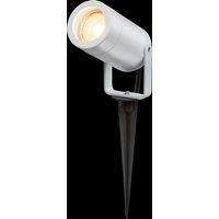 Netlighting Knightsbridge EAMON 230V IP65 GU10 Polycarbonate Spike light White EASPK1W