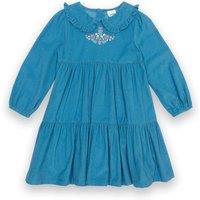 Kite Girl's Waterfall Dress in Blue | Size: 5 Years