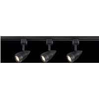 Netlighting TRKSP4 1 Metre Tracklight Kit Black 230V IP20 3x50W