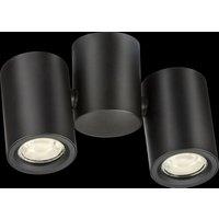 Netlighting Knightsbridge Dee Twin Surface Adjustable Round Spotlight Black DEA2TRB