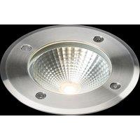 Netlighting LED Stainless Steel Recessed Ground Light 3000K 230V IP65 6W in Grey