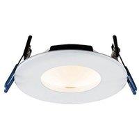 Netlighting Orbital Smart Fire Rated Integrated LED 1 Light Recessed Light Matt White IP65