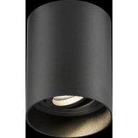 Netlighting Knightsbridge Oran Surface Tilt Round Downlight Black ORA1TRB