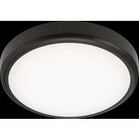 Netlighting CCT Adjustable LED Bulkhead CW Black Trim 230V IP65 14W