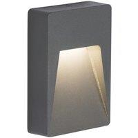 Netlighting LED Guide Light Anthracite 230V IP54 2W in Black