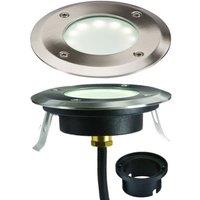 Netlighting LED White Ground Deck Light 230V IP65 1.7W in Grey