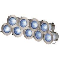 Netlighting Blue LED Kit IP65 230V 10x 0.2w in Grey