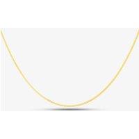 T.H.Baker Women's Gold Plated 20 Inch Flat Curb Chain CU2DC035/0.50 | Size: 20 inches