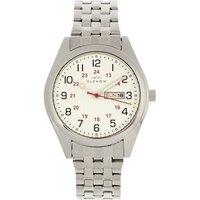 Elevon Men's Gann Bracelet Watch with Day & Date in White