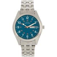 Elevon Men's Gann Bracelet Watch with Day & Date in Teal