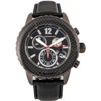 Morphic Men's M51 Series Chronograph Leather-Band Watch with Date in Grey