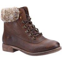 Hush Puppies Women's 'Effie' Ankle Boots in Brown | Size: 8