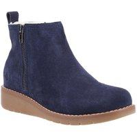 Hush Puppies Women's 'Libby Boot' Ankle Boots in Navy | Size: 6