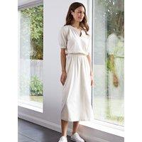 Cove Women's Cuba Midi Dress in Beige | Size: Medium