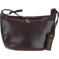 'Naomi' Real Leather Compact Crossbody Bag