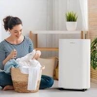 Cosi Home 25L Low Energy Dehumidifier with 6.5L Water Tank in White