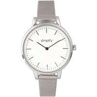 Simplify The 5800 Mesh Bracelet Watch in Silver