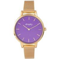 Simplify The 5800 Mesh Bracelet Watch in Purple
