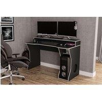 Birlea Enzo Gaming Computer Desk in Dark Red