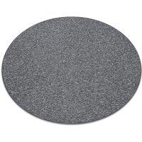 RugsX Round Superstar Rug in Grey | Size: 200 cm diameter