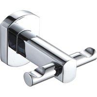 Showerdrape Admiralty Chrome Stainless Steel Wall Mounted Robe Hook in Silver
