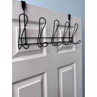 Showerdrape Lyrical Over Door Storage Hooks - Various Colours in Black