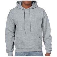 Gildan Men's Heavy Blend Hoodie in Grey | Size: 5XL
