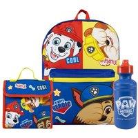 Paw Patrol Men's Backpack 3 Piece Backpack Set in Blue