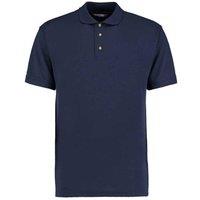 Kustom Kit Men's Workwear Heather Polo Shirt in Navy | Size: Small