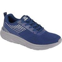 Rdek Men's Contrast Detail Lace Up Trainers in Navy | Size: 6