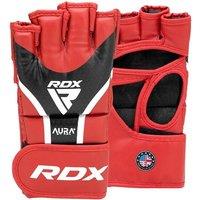RDX SPORTS Men's RDX Grappling Gloves AURA Plus T-17 in Black | Size: Large