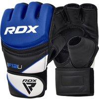 RDX SPORTS Men's RDX F12 MMA Grappling Gloves in Blue | Size: XL