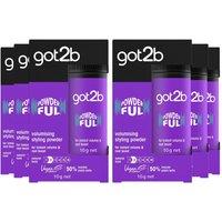 got2b Women's Powder'ful Volumizing 'Powder' 6x10g in Purple