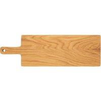Orsina Rectangular Chopping Board With Handle, Thick & Durable Cutting Board for Kitchen Worktops, Chop Board in Natural