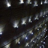 Samuel Alexander 1.7m x 1.2m 180 LED Premier Indoor Outdoor Multifunction Christmas Net Light with Timer in Cool White