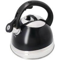 La Cafetiere Induction-Safe Enamel Stovetop Kettle in Black