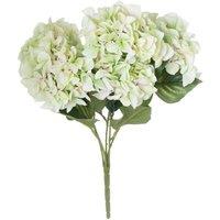 Hill Interiors Shabby Hydrangea Bouquet Artificial Flower in Green